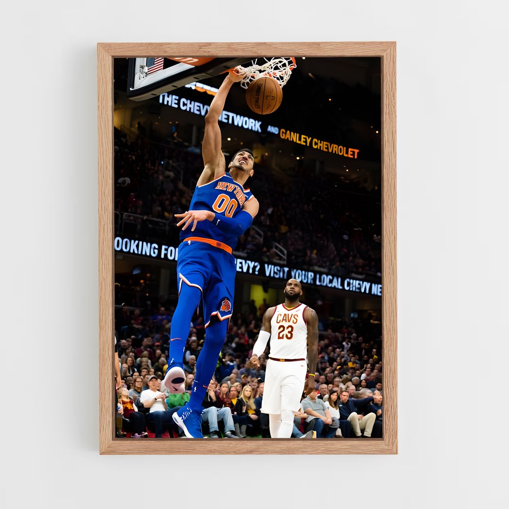 Poster Envolée de Dunk – affiche Basketball (vue 4)